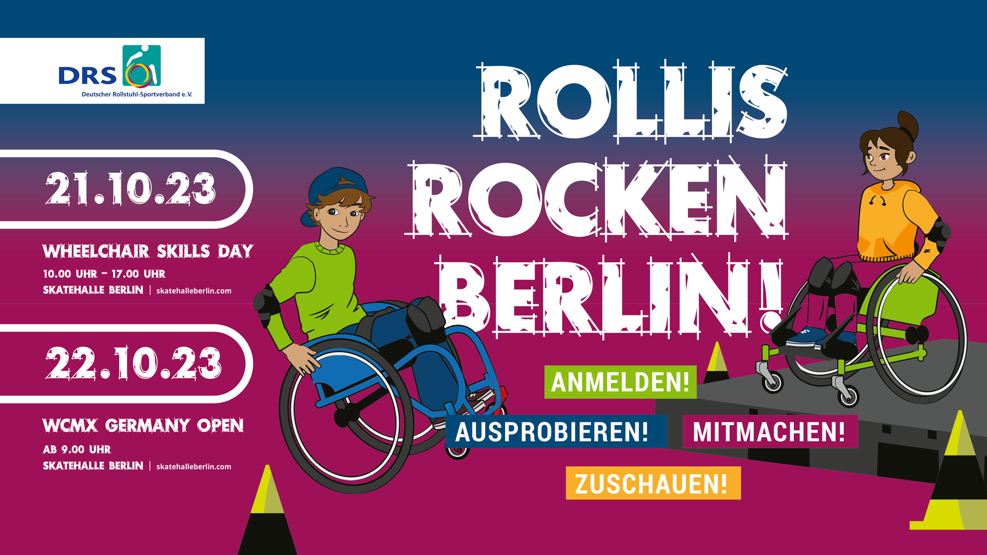 Wheelchair Skills Day kommt nach Berlin